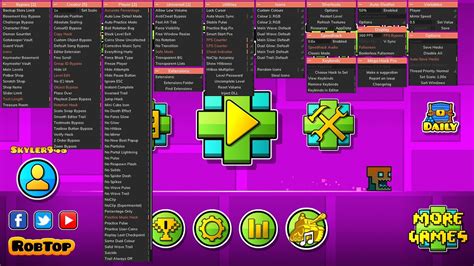 How to get Mega Hack V5. The first step to get the Geometry Dash Mega Hack V5 is to download and extract the zipped file. Open the downloaded game and then click on the full screen option to activate the shortcuts. Turn off the full screen setting and click on the small square on the side. Move the mouse inwards and close to the game, and you ... 